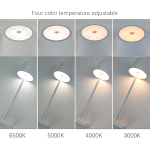 Tùy chỉnh sạc không dây lampe de Bảng Led Pin hoạt động tafellamp khách sạn Đèn phí trạm - Product Image 4