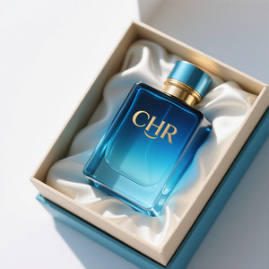 Biểu Tượng Tùy Chỉnh Tích Hợp Đúc Rỗng Thủy Tinh Nước Hoa Chai 30Ml 50Ml 100Ml Hình Dạng Xi Lanh Với Máy Bơm Phun Và Hộp Quà Tặng - Product Image 6