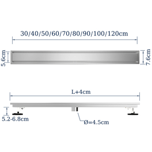<span class=keywords><strong>Drain</strong></span> linéaire de salle de bain en acier inoxydable 304 de long personnalisé <span class=keywords><strong>Drain</strong></span> de douche à sortie verticale invisible <span class=keywords><strong>Drain</strong></span> <span class=keywords><strong>vertical</strong></span> préfabriqué - Product Image 4