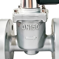 Katup Solenoid Pengaman Gas Elektromagnetik DRQF-150-0.4-BTFNEC OEM DN150 untuk Pipa LPG