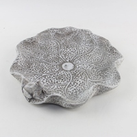 Pots et jardinières en ciment de haute qualité en forme de feuille, pour la décoration intérieure et extérieure, idéaux pour balcon et jardin