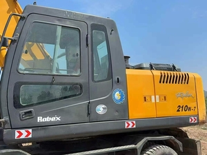 Excavadora de ruedas hidráulica de 20 toneladas para HYUNDAI Robex 210W-7, excavadora de ruedas diésel de 21 toneladas usada Hyundai Robex 210W-7 - Product Image 5