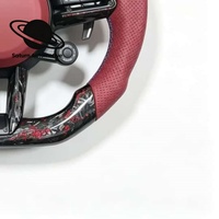Volant en fibre de carbone pour Porsche 981 991 992 718 Macan Panamera 971 Cayenne Taycan Boxster Cayman GT Macan