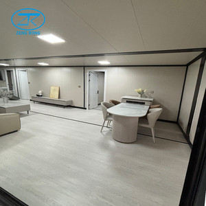 <span class=keywords><strong>Casa</strong></span> Prefabbricata Espandibile in Acciaio all'Ingrosso, <span class=keywords><strong>Casa</strong></span> Modulare di Lusso a 4 Camere da Letto da 40 Piedi per Uso Commerciale - Product Image 2
