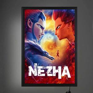 Marco de Fotos LED para Póster de Cine de 27x40 Pulgadas, para Montar en la Pared, Caja de Luz de Aluminio para Exhibición de Imágenes Publicitarias - Product Image 2