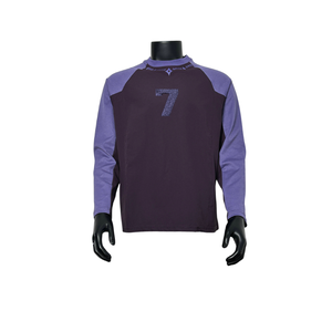 Felpa con Cappuccio Patchwork Collo Tondo Spalle Scese Vintage Pesante 450gsm Cotone Oversize Streetwear Invernale - Product Image 1