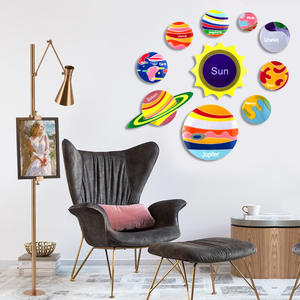 Moule en silicone pour décoration d'un espace extérieur, moule en résine, planètes, l'univers, galaxie, Alien, décor mural - Product Image 1