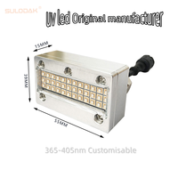 Sulodak 5015 sistem Curing lampu Led Uv daya tinggi berpendingin air untuk Epson Single-Nozzle kompatibel UV LED tinta Curing