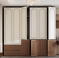 Armoire modulable, chambre à coucher, style antique, usage domestique économique