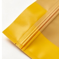 Sachet d'emballage alimentaire personnalisé pour flocons d'avoine, pochette verticale avec fermeture éclair et trou de suspension