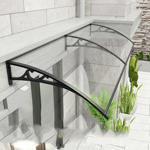 Vente Flash : Auvent <span class=keywords><strong>de</strong></span> Jardin Durable pour Voiture, Auvent Latéral en Polycarbonate, Abri <span class=keywords><strong>de</strong></span> Pluie pour Porte - Product Image 1