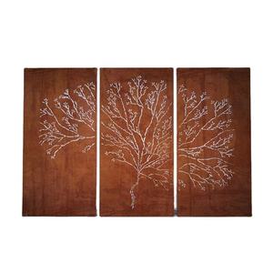 Cancello in Acciaio Corten Accattivante per Articoli da Giardinaggio, Pannelli per Recinzioni in Acciaio Corten Ecologici, Recinzione Metallica di Alta Qualità - Product Image 5