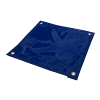 Bâche en polyéthylène imprimée avec protection UV, tissu épais, format standard pour couverture agricole/industrielle