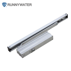 Ferme-<span class=keywords><strong>porte</strong></span> <span class=keywords><strong>automatique</strong></span> moderne pour hôtels, <span class=keywords><strong>système</strong></span> de sécurité hydraulique dissimulé, quincaillerie de <span class=keywords><strong>fermeture</strong></span> réglable, corps en aluminium, dissimulé - Product Image 1