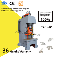 Machine de poinçonnage hydraulique Y21-40T pour le poinçonnage de tôles en acier inoxydable