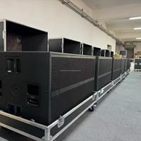 Sub 9007-AS Double 21 pouces, caisson de basses actif puissant, système audio professionnel, son, haut-parleurs de graves 21 pouces