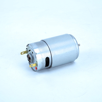 Moteur CC à balais haute efficacité YiFeng 395, mini-moteur électrique 6V 9V à couple élevé avec engrenages pour ventilateur de bateau et drone - Étanche