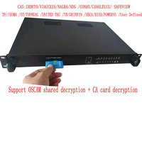 Récepteur CI multicanal 8 voies pour tuner (DVB-S/S2/DVB-T/T2/DVB-C) avec prise en charge IP (UDP/HTTP/RTSP) et CAS, gestion Web NMS TV