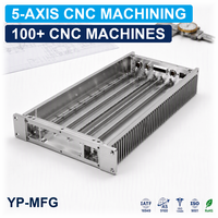 Casing Chassis Avionik Pesawat Aluminium 6061 Kustom untuk Aerospace, Bagian Mesin CNC 5 Axis