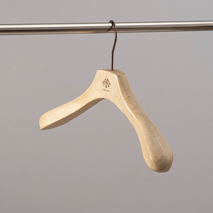 High Quality Clothes Coated Shirt <strong>Hanger</strong> Wooden <strong>Hangers</strong> for Clothes Custom <strong>Hangers</strong> for Clothing Store Perchas De Madera - Product Image 1