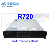 Serveur rack 2U PowerEdge R720/R730 d'occasion avec garantie d'un an pour la virtualisation de centre de données et les services cloud