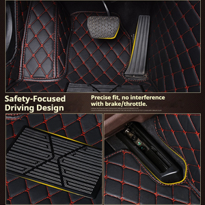 พรมปูพื้นรถยนต์แบบเต็มคัน ขนาดสั่งทำพิเศษ พรมรองเท้าหนัง พรมปูพื้นรถยนต์ พรมปูพื้นภายในรถยนต์ - Product Image 2