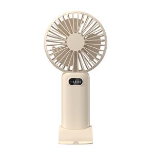 Ventilateur portable électrique de qualité supérieure, très bien noté, rechargeable par USB, avec logo personnalisé, pour les besoins de refroidissement - Product Image 2