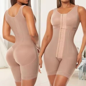 <span class=keywords><strong>Fajas</strong></span> Girdles Colombian High Compression Corset Tummy Control Bodysuit Butt Lifter Women Waist Reducing Shapewear - Product Image 1