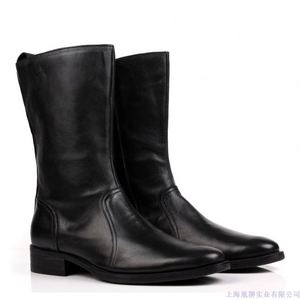 Botas de Hombre para Invierno y Otoño, Impermeables, de Cuero Vacuno, Estilo Chukka/Tooling, con Aumento de Altura - Product Image 5