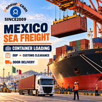Transitaire maritime Mexique, chargement de conteneurs, dédouanement DDP, livraison porte-à-porte, service d'agent de fret