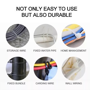 O plástico de <span class=keywords><strong>nylon</strong></span> do auto que trava a fábrica resistente UV das correias fortes amigáveis de Eco 2.5*100mm direto - Product Image 6