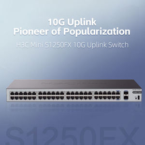 Nuevo y Original Último Modelo H3C Switch Ethernet de 50 Puertos Mini S1250FX 10/100/1000Mbps con Capacidad de Switch de 136Gbps en Stock - Product Image 1