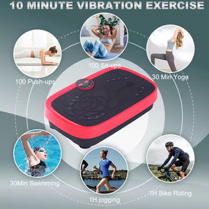 Tốt Nhất Bán Mạnh Mẽ Động Cơ Tập Thể Dục Đào Tạo Cơ Bắp Phục Hồi Và Giảm Cân Điện Rung Tấm Tập Thể Dục Máy - Product Image 6