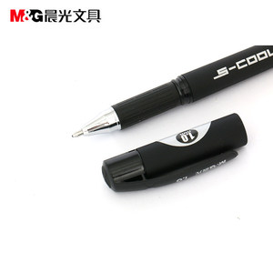 ปากกาเจลสีดำ M G S Cool 1.0 มม. ปากกาเซ็นชื่อ สำหรับสำนักงานและโรงเรียน แพ็ค 12 ด้าม - Product Image 3