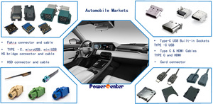 P Pct điện thoại di động sạc kết nối types5v 3A đa cổng USB sạc loại A + Loại C kết nối 45 loại mô-đun và ổ cắm - Product Image 3