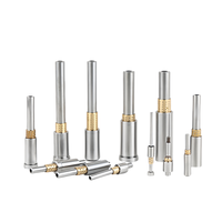 Jinjie Goupilles de guidage en acier de précision SUJ2 pour moules D12-D25mm métrique trempé finition brillante tête ronde standard personnalisable