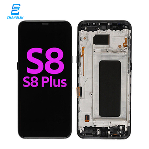 Écran OLED avec garantie à 100 % pour <span class=keywords><strong>Samsung</strong></span>, assemblage numériseur <span class=keywords><strong>S8</strong></span> Plus, remplacement avec cadre - Product Image 1