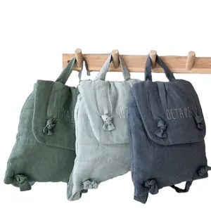 Персонализированные очаровательные вышитые школьные сумки 2024 детский школьный рюкзак на заказ Детский рюкзак