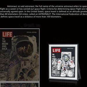 Mork 031005, jouet de construction sur le thème de l'astronaute, retour sur la Lune, modèle de jouet en plastique ABS, 2188 pièces, blocs de construction DIY pour la décoration de la maison - Product Image 6