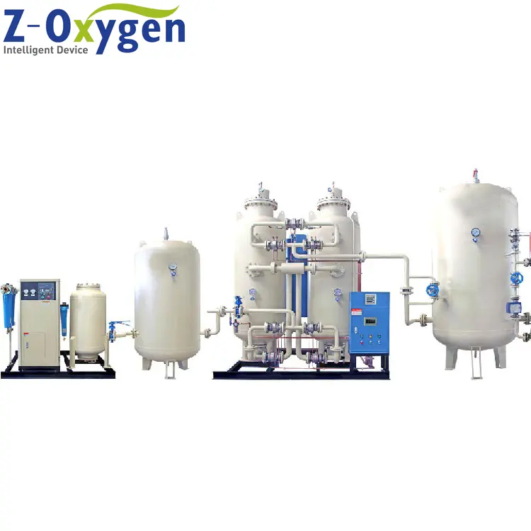 जेड-ऑक्सीजन सर्वोत्तम गुणवत्ता वाले पीएसए नाइट्रोजन जेनरेटर प्रमाण पत्र के साथ गैस एन 2 तरल नाइट्रोजन निर्माण का उत्पादन करता है