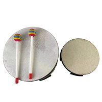 Tambour à main en bois pour enfants, instrument de musique à percussion, jouet pour la salle de classe, les festivals et les activités, tambour chinois