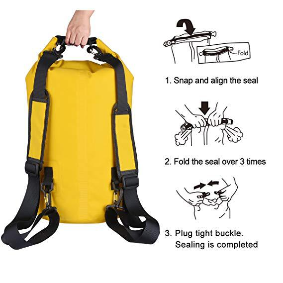 Custom Logo Tarpaulin Outdoor Camping Hiking Climbing Dry Bag waterproof dry bag backpack