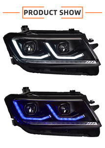 MJ per <span class=keywords><strong>Volkswagen</strong></span> <span class=keywords><strong>Tiguan</strong></span> L 2017 2018 2019 <span class=keywords><strong>2020</strong></span> 2021 faro anteriore aggiornamento luce frontale a LED gruppo faro DRL - Product Image 3