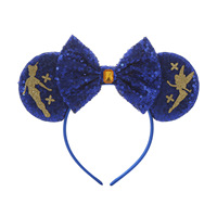 Bando kostum pesta dewasa anak, aksesori rambut lebah Halloween bando pita telinga Mouse