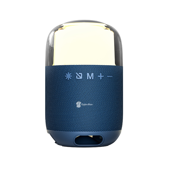 Convenient Fast Wireless BT Speaker with RGB Light 2024 Outdoor Camping Patio Woofer Ambient Light Battery Powered