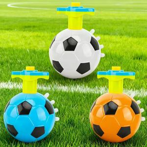 Jouet de football électronique pour enfants, populaire, avec lumières LED, jouet en plastique lumineux et musical, toupie de football - Product Image 2