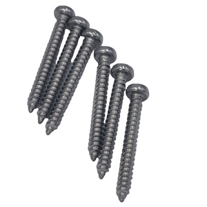 Vis autotaraudeuses en gros vis à main cruciforme à tête cylindrique petites vis PA acier au carbone attaches d'extrémité de forage acier inoxydable plat <span class=keywords><strong>il</strong></span> - Product Image 5