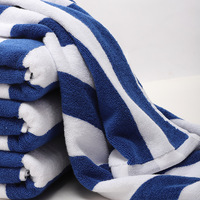 Serviette de piscine d'hôtel pur coton style adulte épaissi absorbant serviette de plage d'hôtel 5 étoiles pour la natation