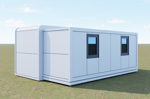 Bâtiment de bureau et de logement extensible de 20 pieds, préfabriqué, à installation flexible, nouveau, durable, aux tendances actuelles, spacieux, moderne et luxueux - Product Image 3