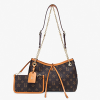 Sac à main femme de créateur OEM ODM de haute qualité 2027, tendance vintage de luxe, motif géométrique en PU, fermeture éclair, pour l'été